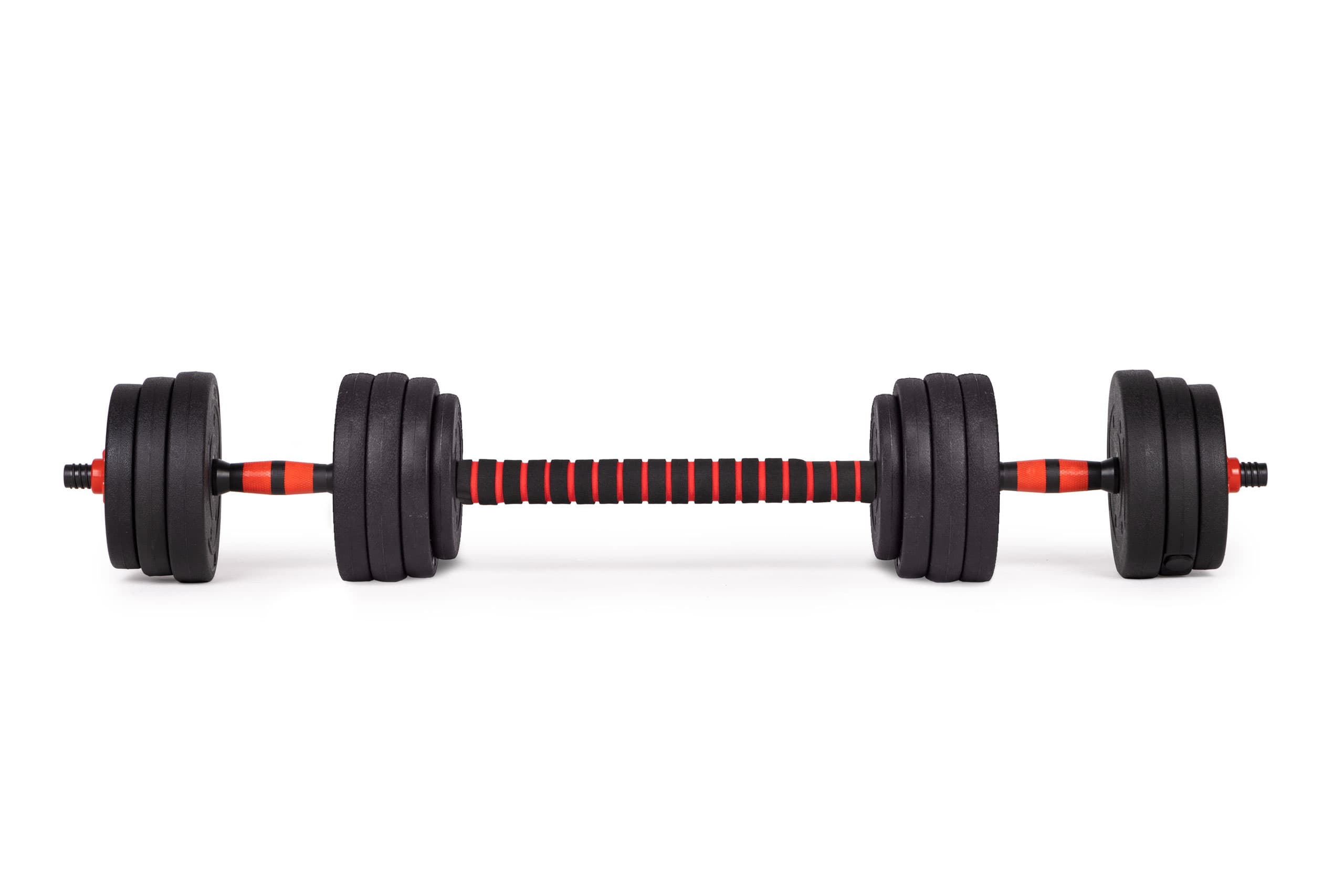 Hantle regulowane 2x20 kg sztanga zestaw 40 kg gryf